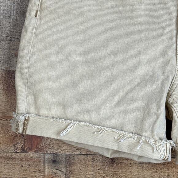 Everlane The Denim Short Tan Sand Size 25 - Picture 3 of 9